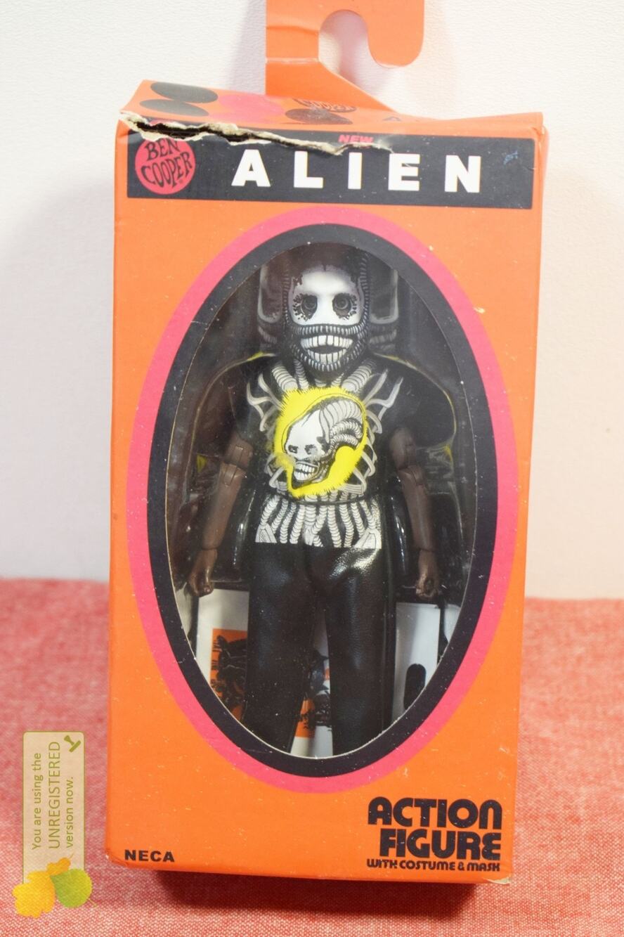 NECA Alien x Ben Cooper 6" Alien Xenomorph Costume Clothed Figure
